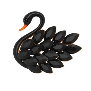 Swan Brooches